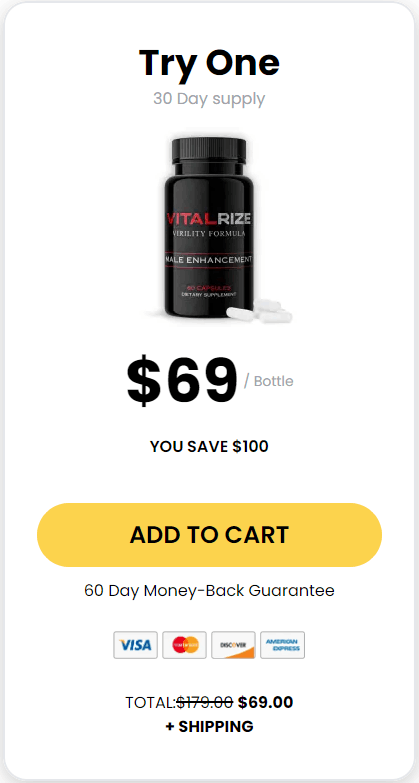 Buy VitalRIZE 1 Bottle